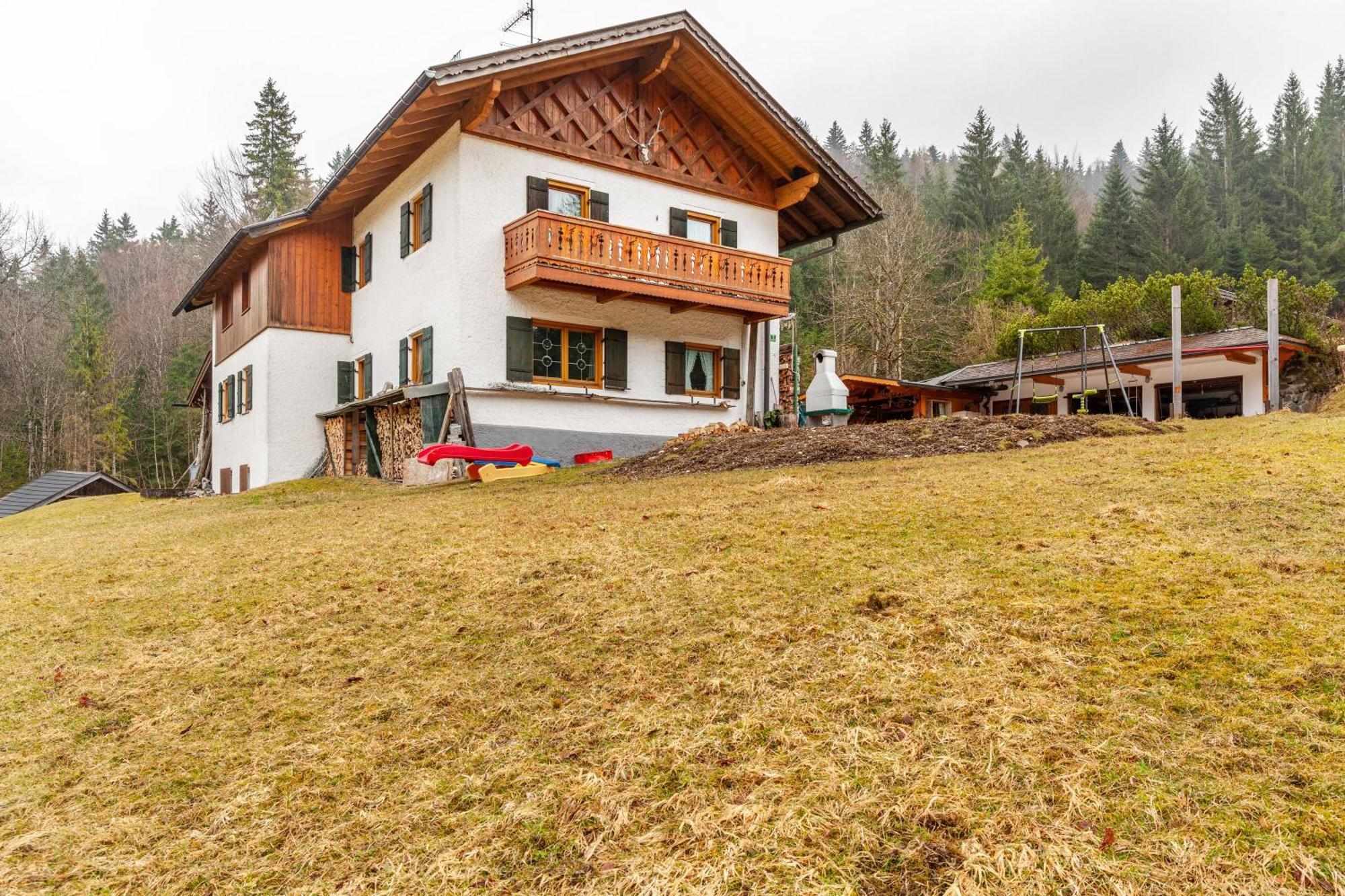 Ferienwohnung Kraus Eibsee Grainau Exteriör bild
